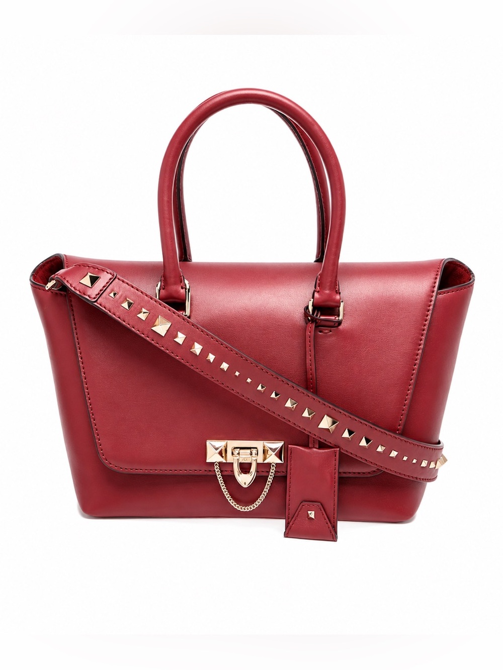 Valentino Rockstud Top Handle Bag